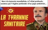 Notre combat contre la tyrannie mondialiste et l’«Etat profond», hélas soutenus par l’«Eglise profonde» d’un pape antichrist…