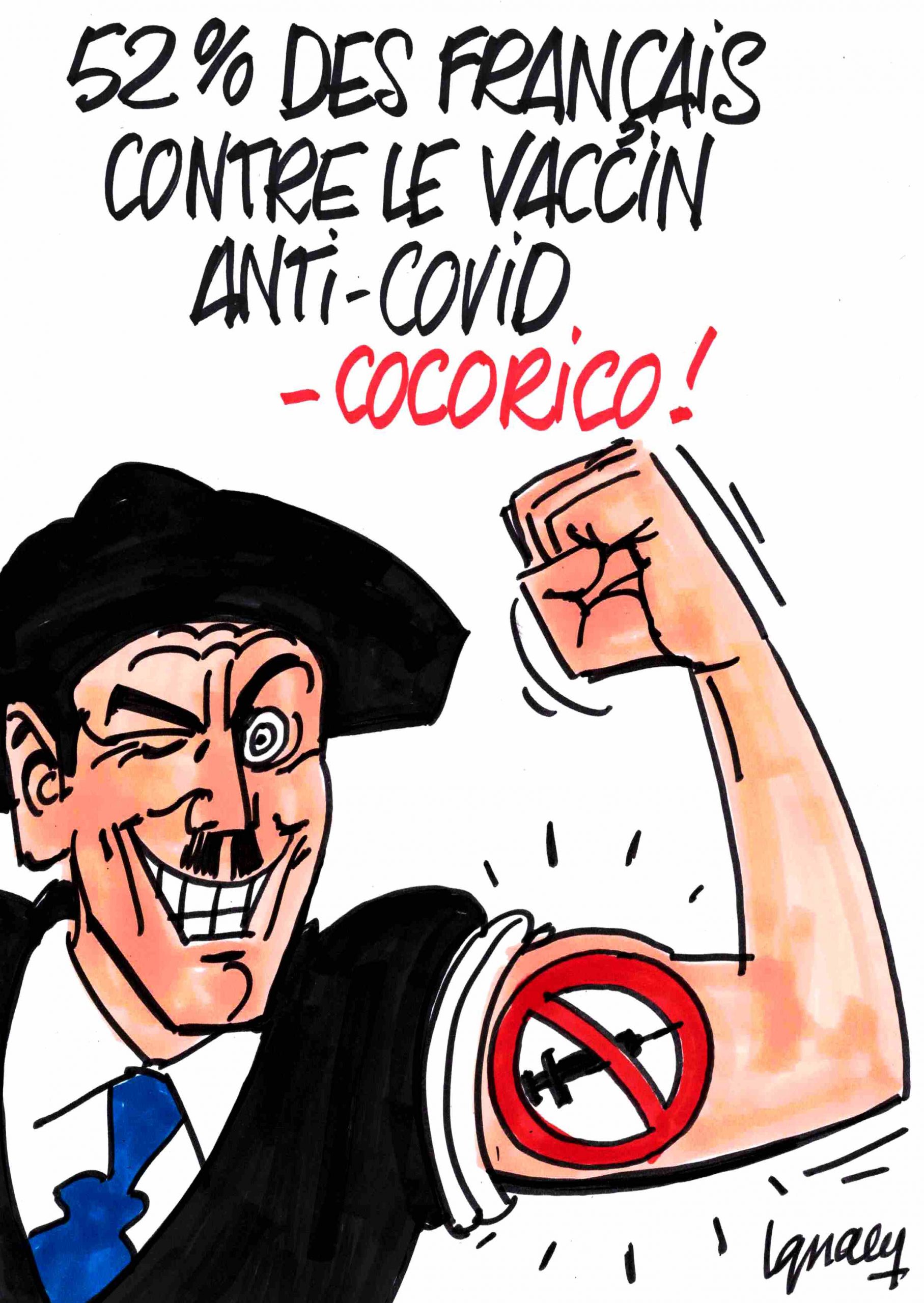 Ignace - 52% des Français contre le vaccin anti-covid