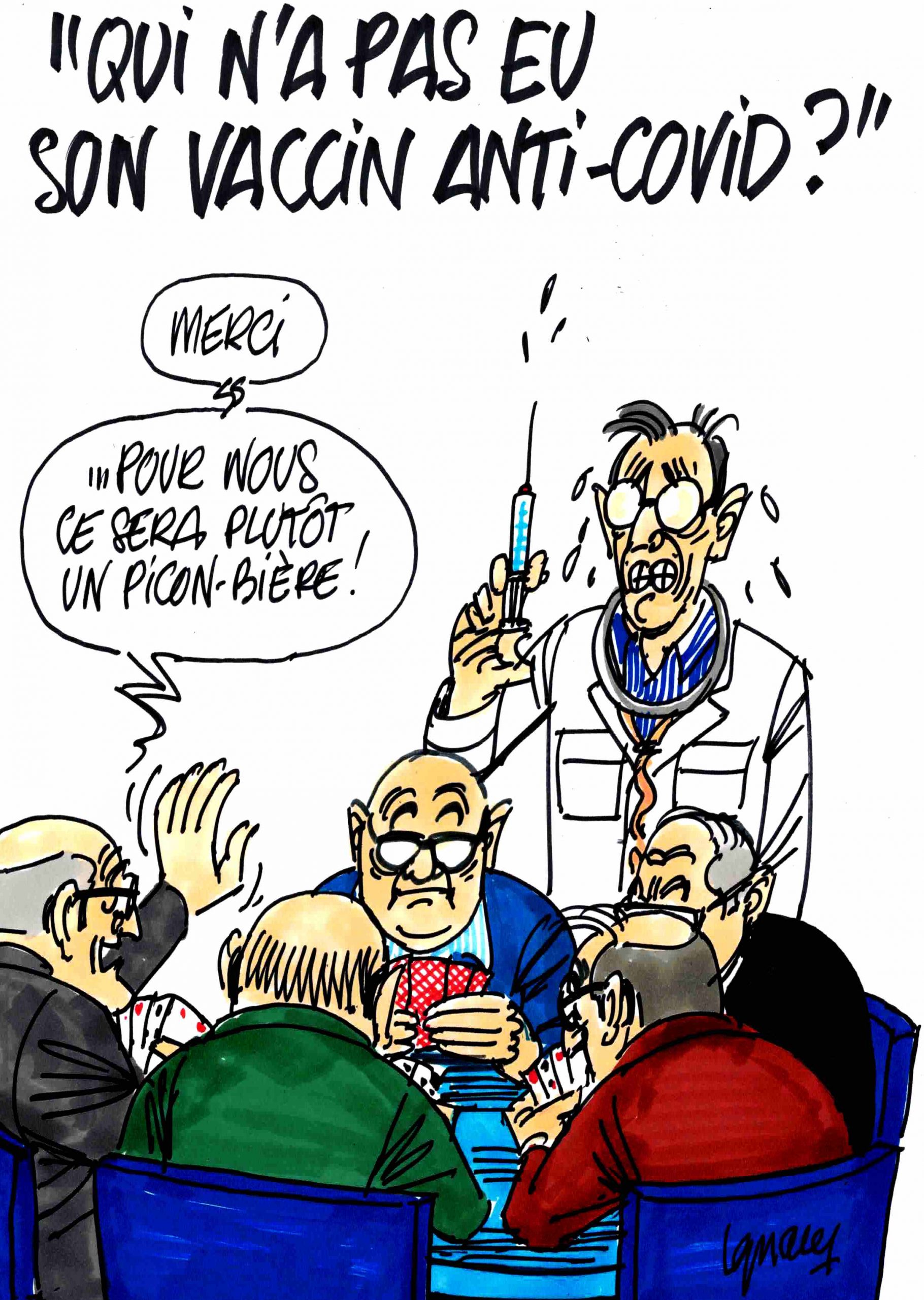 Ignace - "Qui n'a pas eu son vaccin ant-covid ?"