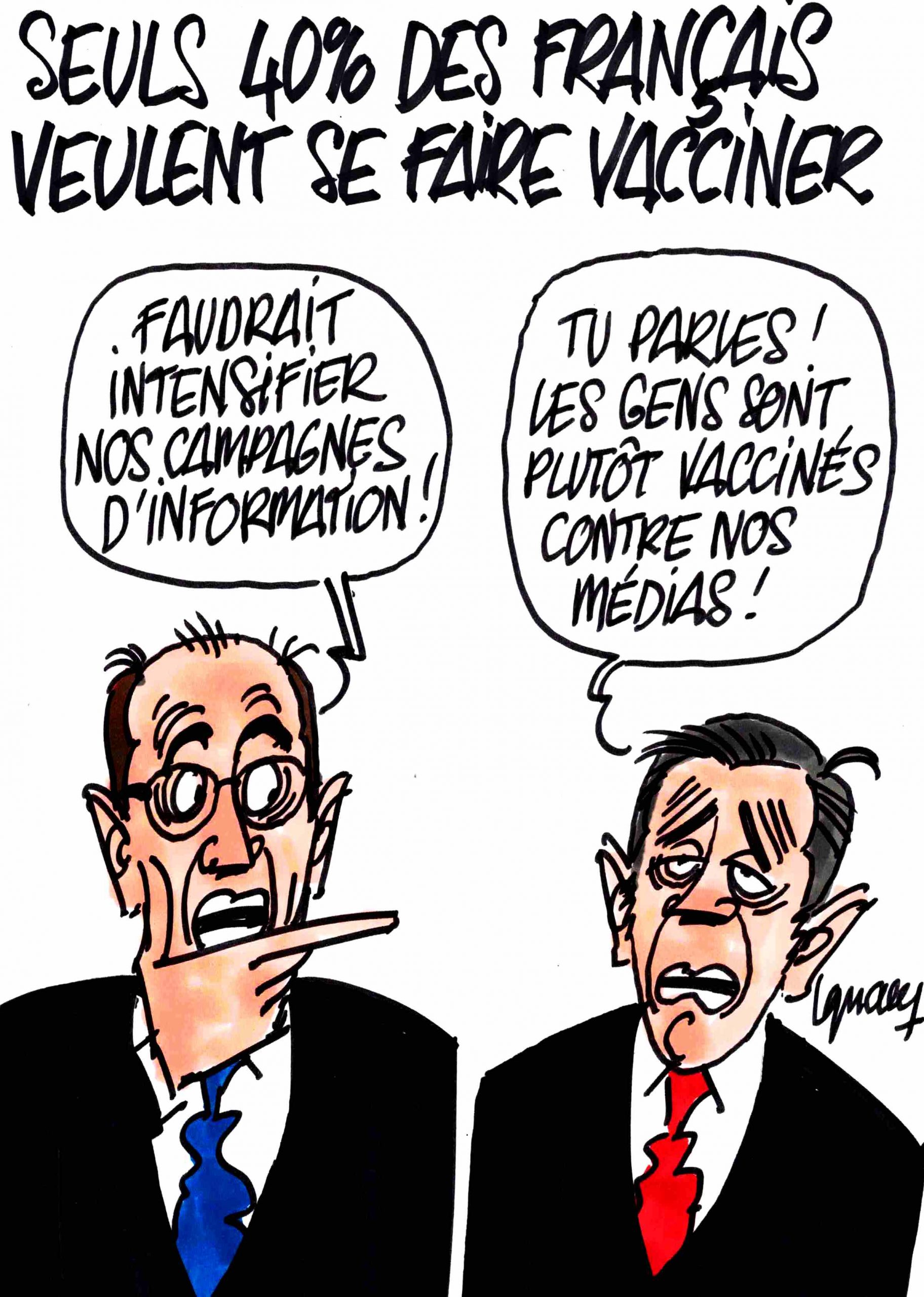 Ignace - 40% des Français prêts à se faire vacciner