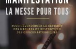 12 janvier 2021 à Bruxelles – Manifestation pour la Messe