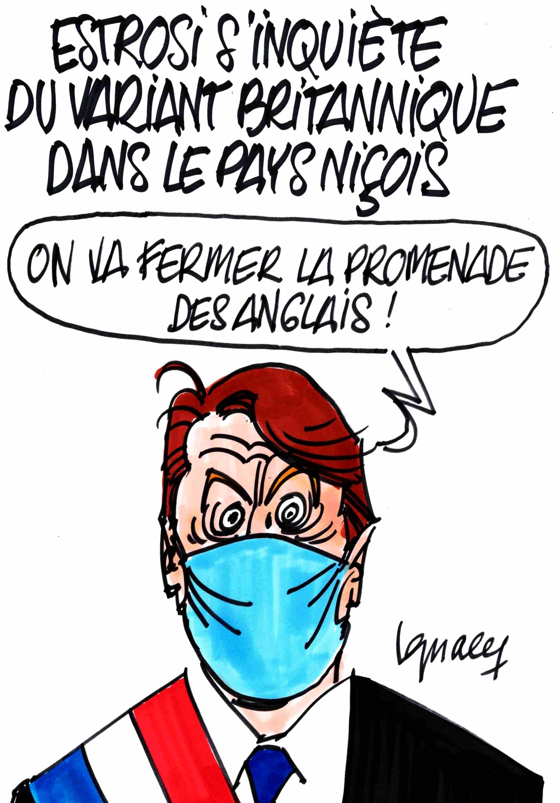 Ignace - Variant britannique à Nice