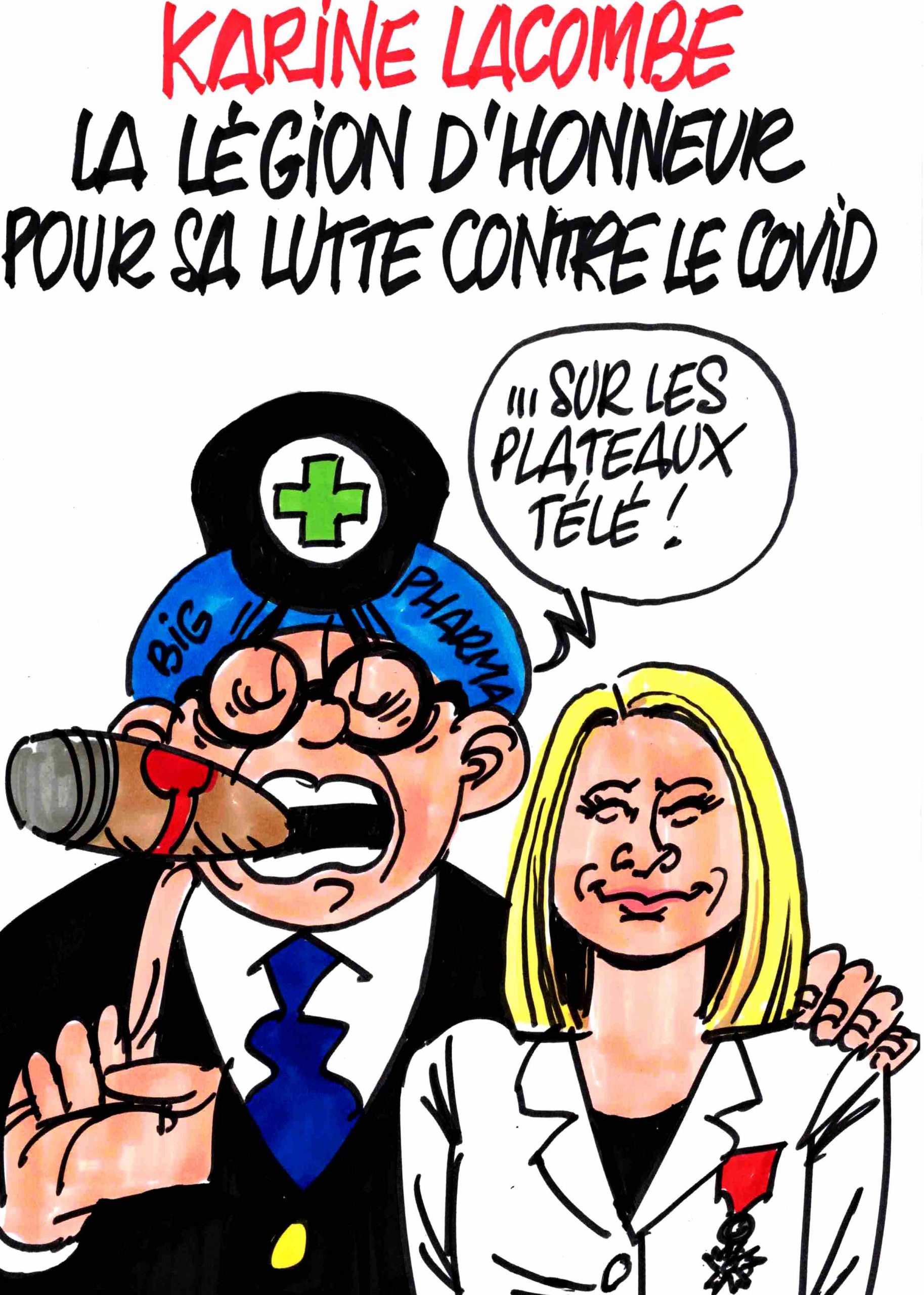 Ignace - Légion d'honneur pour Karine Lacombe