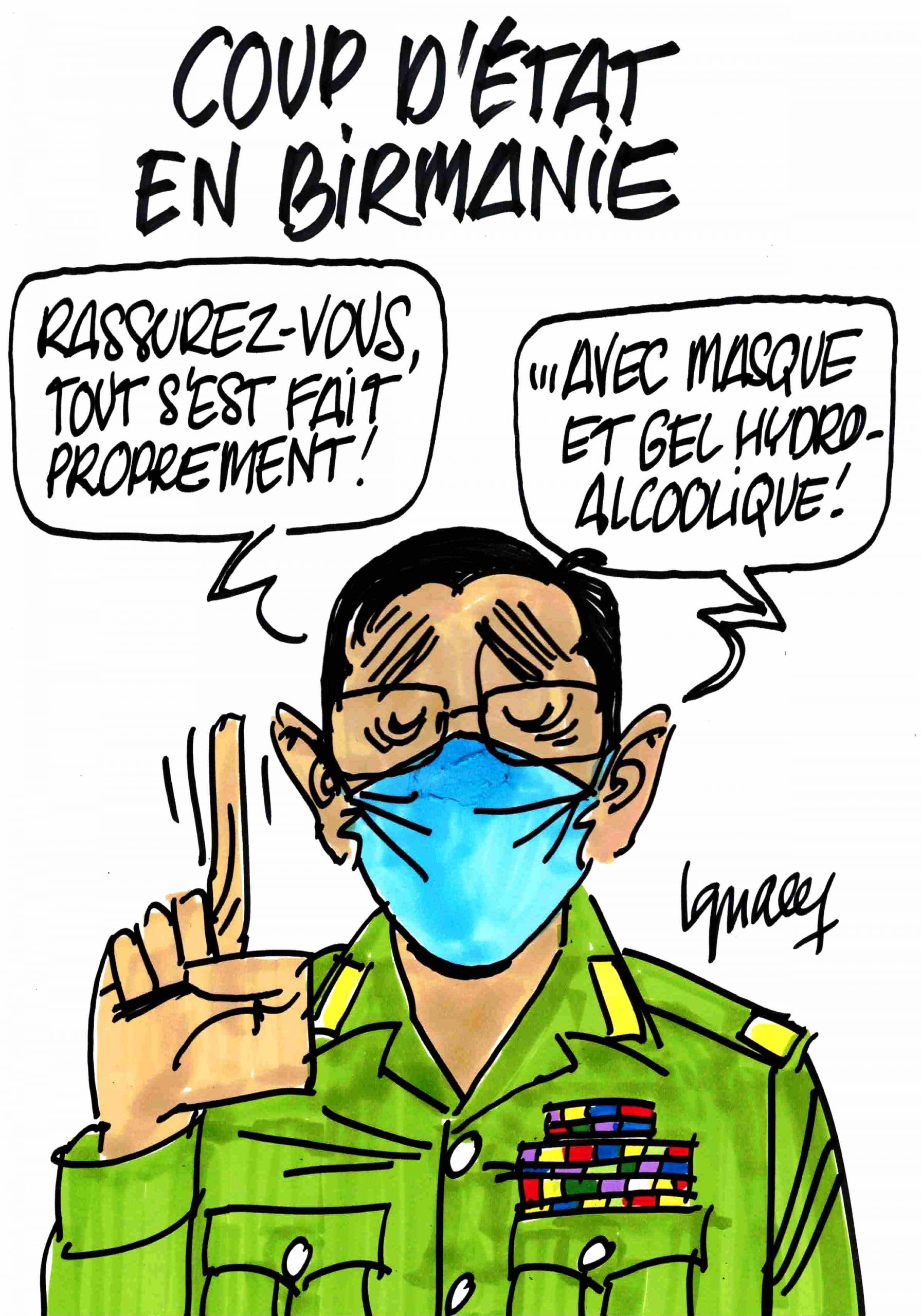 Ignace - Coup d'état en Birmanie