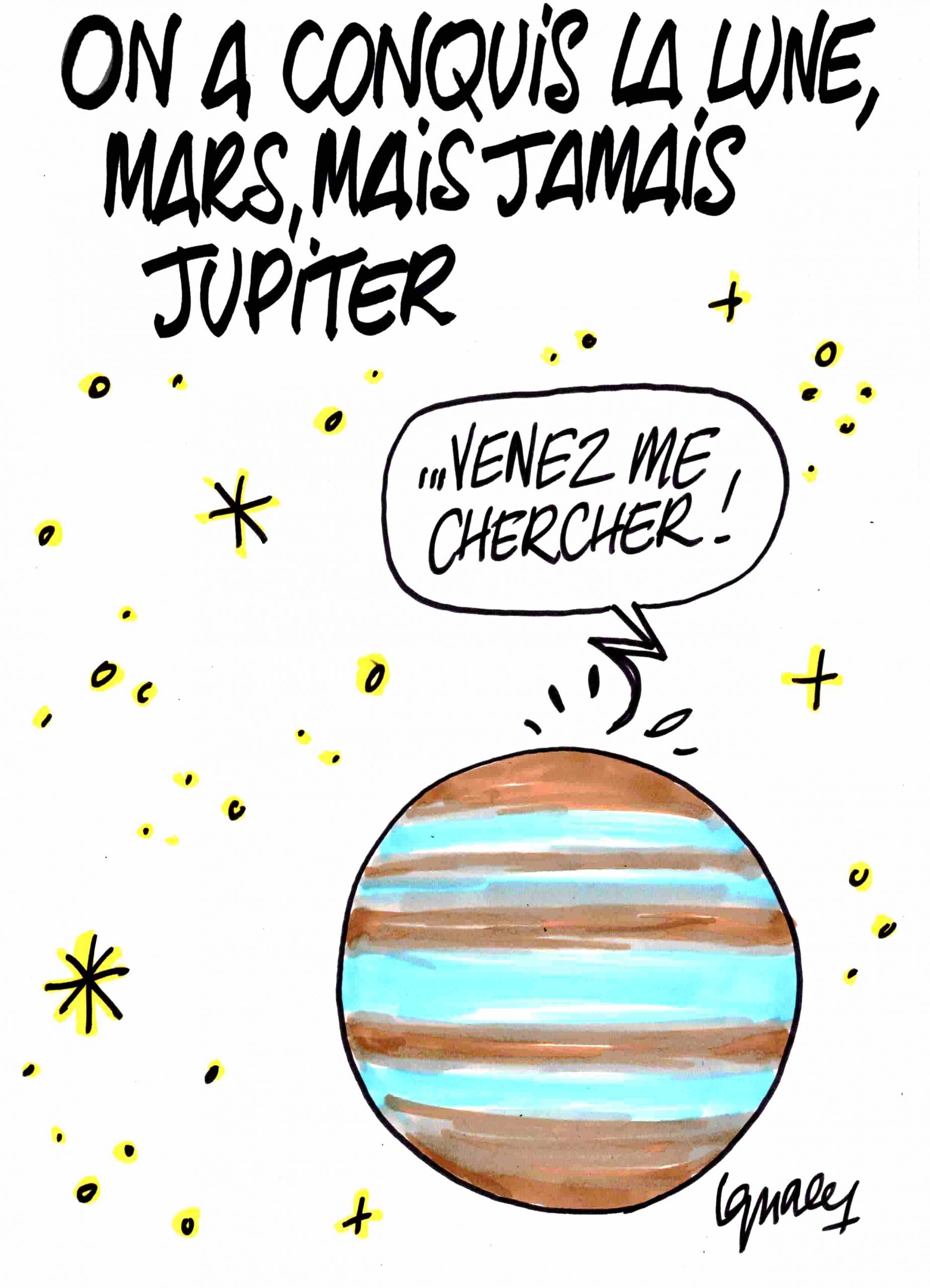 Ignace - On a conquis la lune, Mars, mais jamais Jupiter